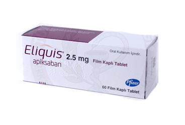 ELIQUIS 2,5 MG 60 FILM KAPLI TABLET
